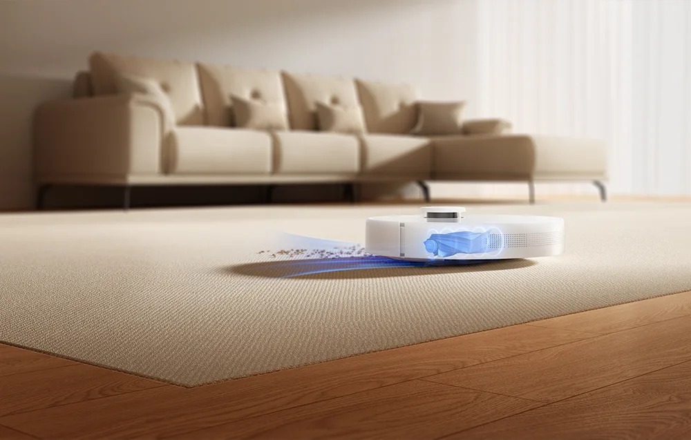 Robot sprzątający Dreame D10 Plus Gen 2 biały odkurzający dywan